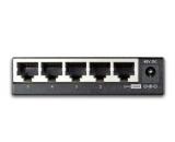 PoE switch 4ch (Total 5ch.), 100Mbp 