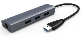 USB 3.0 to 3-Port USB3.0 HUB with Gigabit Ethernet Adapter...