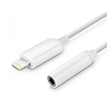 <b><mark><i>NAUJIENA!</i></b></mark> Adapteris Lightning - 3.5 mm Headphone ...
