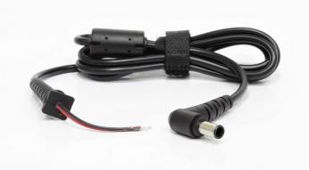 Maitinimo šaltinio kabelis su jungtimi: SAMSUNG, SONY (6.5mm x 4.4mm with pin)...