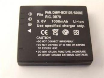 Panasonic, baterija CGA-S008, DB-70 ...
