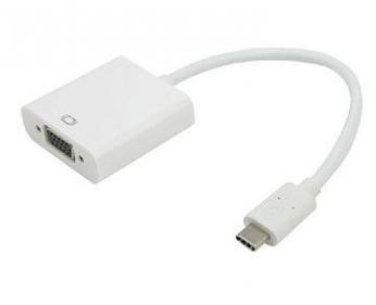 Adapteris USB-C - VGA, 15cm ...