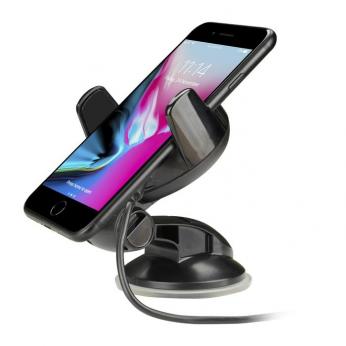 <b><mark><i>NAUJIENA!</i></b></mark> Išmaniojo telefono laikiklis su Qi belaidžio krovimo ...