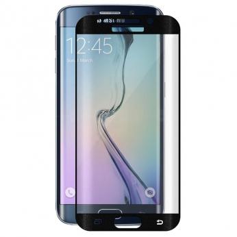 Apsauginis stiklas 3D (S6 Edge+, juodas)...