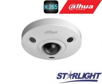 FishEye 360° 4K IP kam.12MP(4000x3000) STARLIGHT STARVIS sensor. 25fps, H.265, IR, IP67, I...