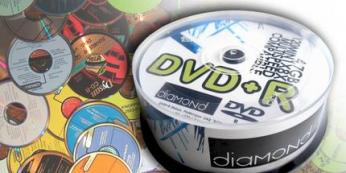 DVD+R Diamond 25 Cake Box...