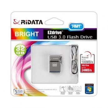 Atmintinė Ridata USB 3.0 32GBHM1 metalinė ...