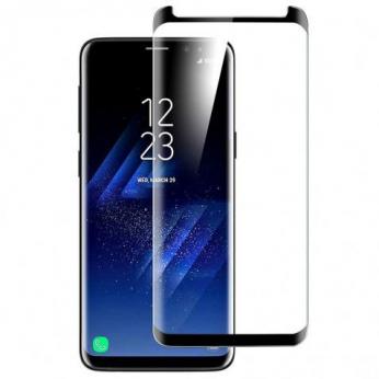 <b><mark><i>NAUJIENA!</i></b></mark> Apsauginis stiklas Samsung Galaxy S9 (3D, juodas)...