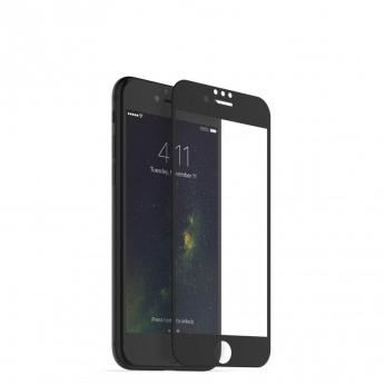 Apsauginis grūdintas stiklas Apple iPhone 6+/7+/8+ (3D, juodas) ...