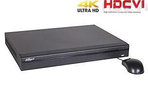 Tribrid įrašymo įrenginys 4kam. HDCVI 4K 8MP 15fps (non-realtime), 4MP/2MP 25fps, 4 + 2 IP...