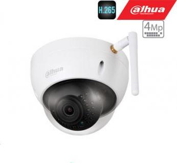 IP kamera kupolinė 4MP su (SMD) IR iki 30m, 2.8mm 106°, WIFI, 3DNR, IP67, IK10, PoE , H.26...
