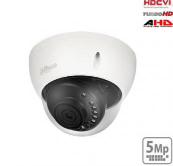 HD-CVI kupolinė kam. 5MP su IR pašvietimu iki 30m., 1/2.7