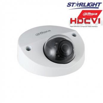 HD-CVI kam. STARLIGHT kupolinė 2MP su IR iki 20m, 2.8mm obj., STARVIS sensor., WDR, su mik...