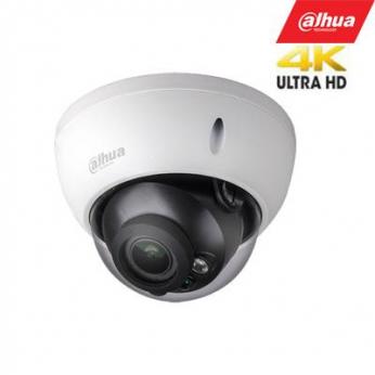 IP kamera kupolinė 8MP 4K 25fps, IR iki 30m,3.7~11mm. 112°~46° automatinis obj.,WDR, PoE, ...