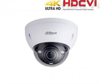 HD-CVI kamera kupolinė 4K 8MP 3840×2160 STARLIGHT su IR iki 50m. 3.7-11mm. WDR, IP67...