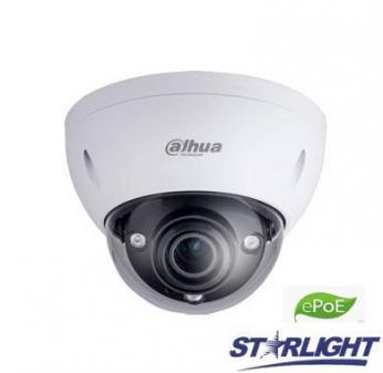 IP kamera kupol. 2MP STARLIGHT su IR iki 50m. 1/2.8”,2.7-13.5mm. WDR, IP67,IVS, 0.006Lux, ...