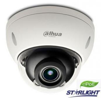 IP kamera kupol. 2MP STARLIGHT su IR iki 50m. 1/2.8”,2.7-13.5mm. WDR, IP67,IVS,0.006Lux, I...