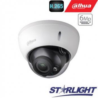 IP kamera kupol.6MP STARLIGHT 20fps, IR 50m.,1/2.9” 2.7~13.5mm. motor. obj. WDR, H.265, IP...