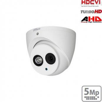 HD-CVI kupolinė kam. 5MP su LXIR pašvietimu iki 50m., 1/2.7