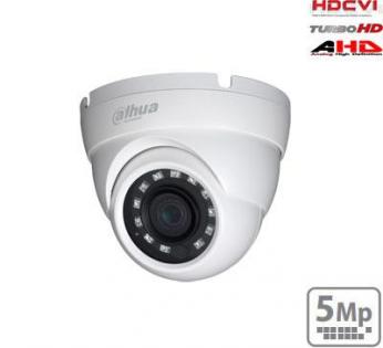 HD-CVI kupolinė kam. 5MP su IR pašvietimu iki 30m., 1/2.7