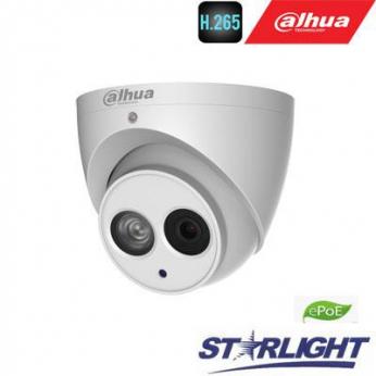 IP kam. kupol. 2MP STARLIGHT ,LXIR 50m.,1/2.8” 2.8mm.110°,WDR, IVS, IP67, ROI, Mic.integru...