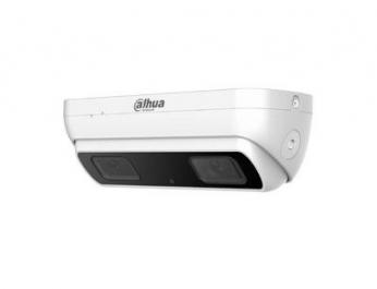 Žmonių skaičiavimo IP kamera 3MP, AI, 3D, H.265, 2 objektyvai po 2.8mm. 137°, 25fps ...