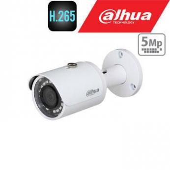 IP kamera cilindrinė 5MP su (SMD) IR iki 30m, 3.6mm 78°, WDR120dB, 3D-DNR, IP67, PoE , H.2...