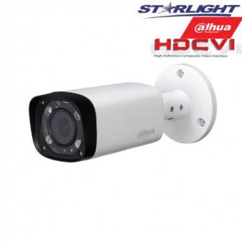 HD-CVI kam. STARLIGHT cilindrinė 2.1MP su LXIR iki 60m, 2.7~13.5mm automatinis obj, STARVI...