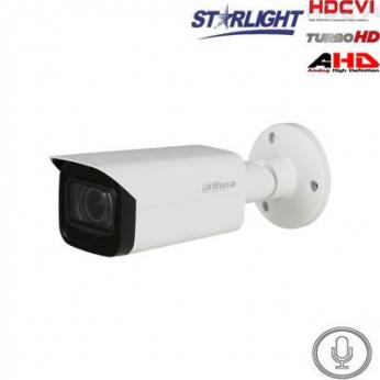 HD-CVI kam. STARLIGHT cilindrinė 2MP su LXIR iki 80m, 2.7~13.5mm automatinis obj, integruo...