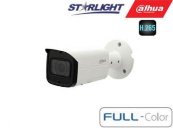 IP kam.cilindr. 2MP FULL-COLOR STARLIGHT ,1/2.8” 3.6mm.87° F1.0, 50fps, WDR, IVS, IP67, IK...