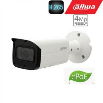IP kam. 4M 2K Cilindrinė su LXIR iki 60m, 4M(2688×1520) 1~25fps, 3.6mm, H.265+, ePoE 800m....