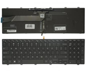 Klaviatūra DELL: Inspiron 15: 3000, 5000, 3541, 3542, 3543, 5542, 5545, 5547 (su apšvietim...