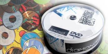 CD-R Diamond, 25pcs Cake Box...