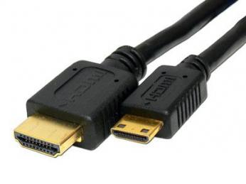 Kabelis mini HDMI - HDMI, 0.5m, 1.3 ver ...