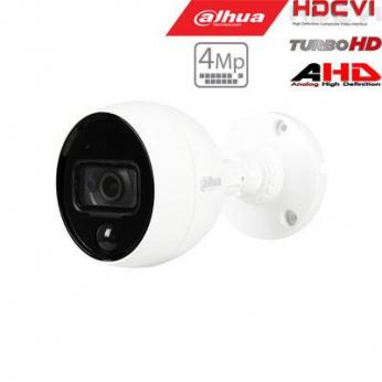 HD-CVI, TVI, AHD, CVBS kamera kupolinė 4MP su IR iki 20m, integruotas PIR daviklis, 2.8mm....