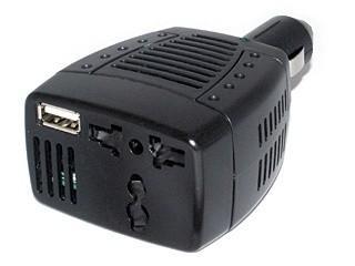 Įtampos keitiklis 12V-220V, 75W ...