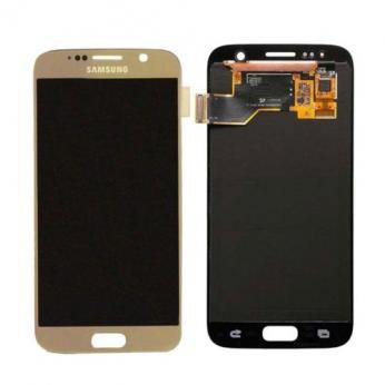 Ekranas Samsung Galaxy S7 (auksinis) ORG...