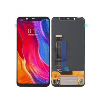 Ekranas LCD Xiaomi Mi 8 (juodas) ORG...