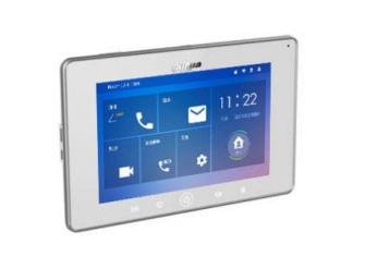 10 colių IP domofono monitorius su WIFI,10 col. su kam.1024x600,Micro SD kort. prievadas, ...