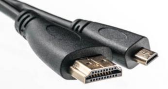 Kabelis HDMI - micro HDMI, 1.5m....
