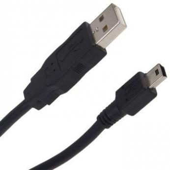 Kabelis USB - USB MINI 25cm ...