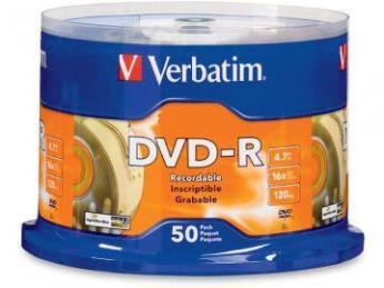 DVD-R Verbatim 50 SP...